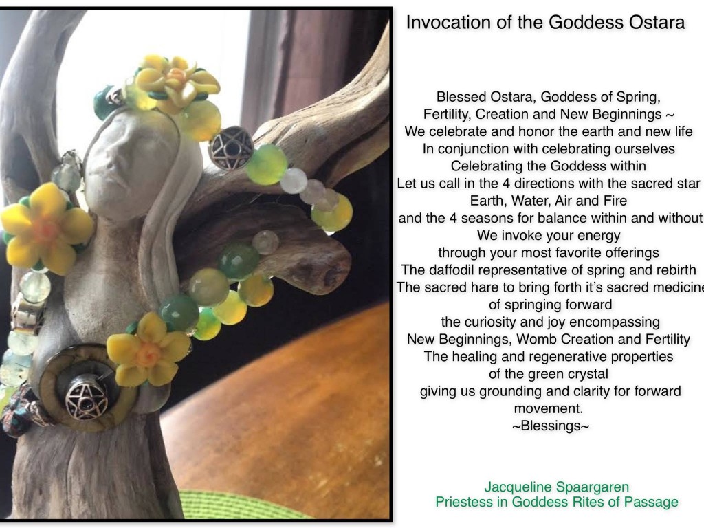 invocation goddess ostara